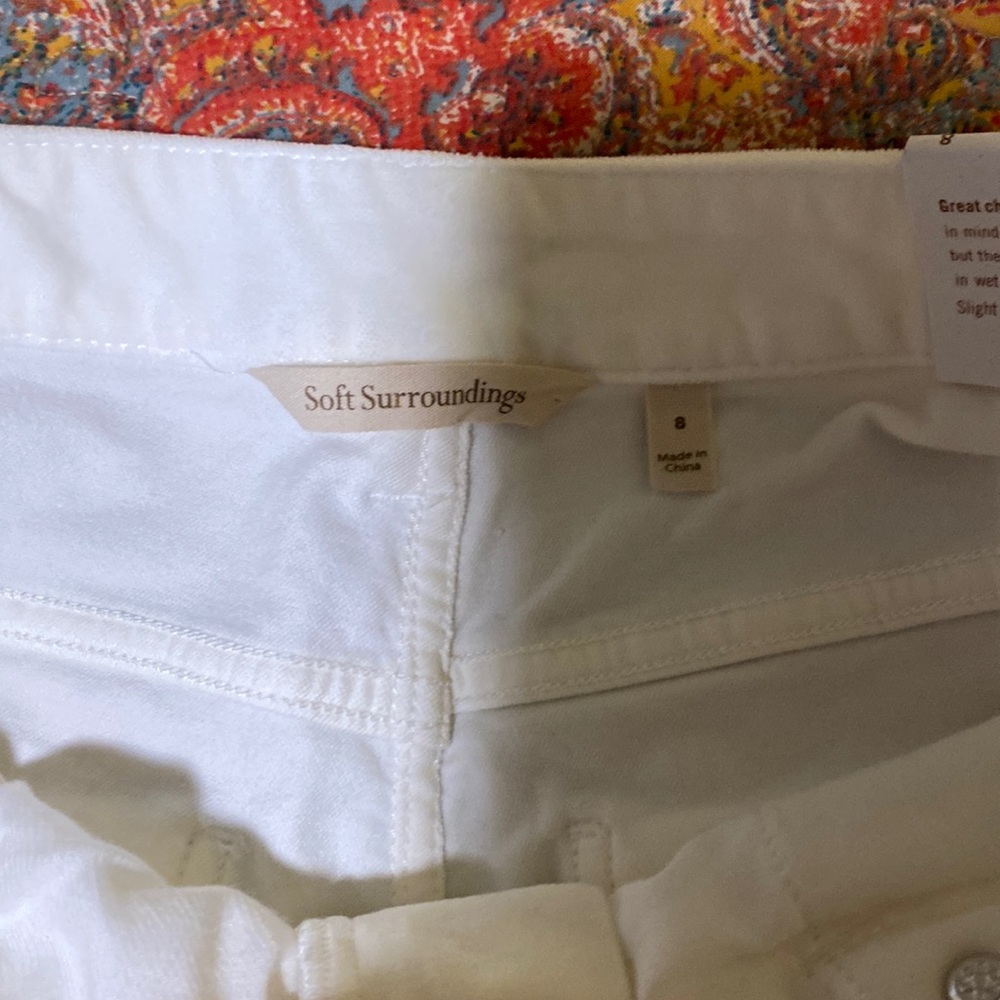 White velvet pants /casual